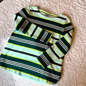 Talbots Striped Sweatshirt. New petite medium.